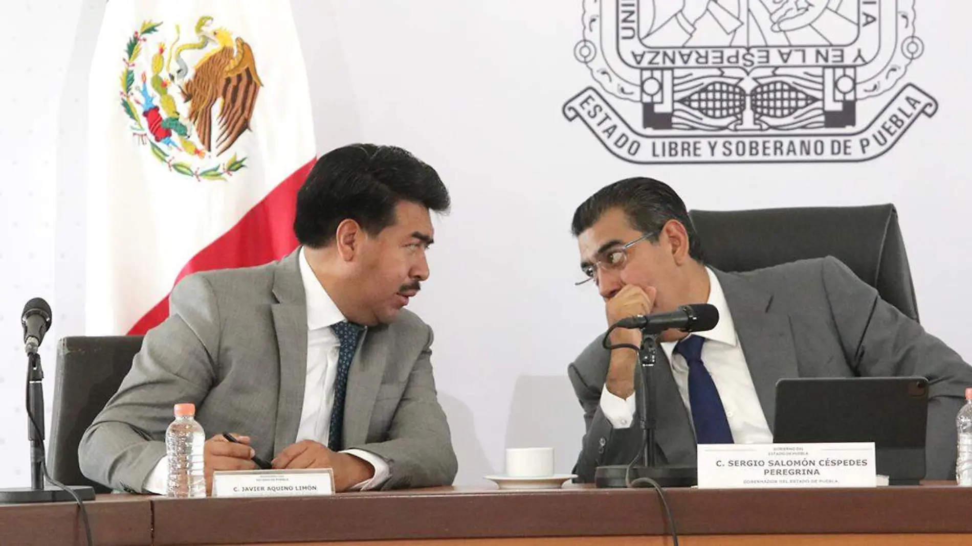 Secretario de Gobernación de Puebla, Javier Aquino Limón